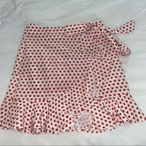 PRINCESS POLLY HEART SKIRT